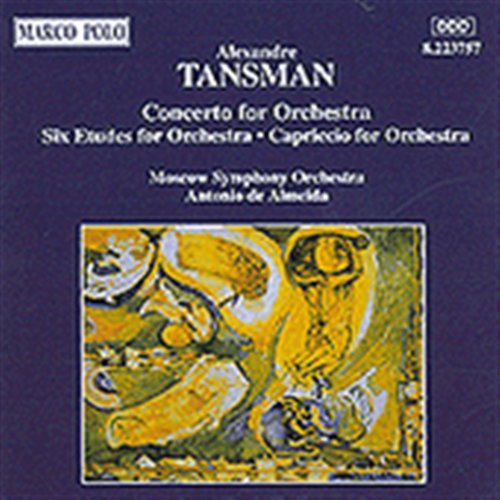 Cover for A. Tansman · Concerto For Orchestra (CD) (1996)