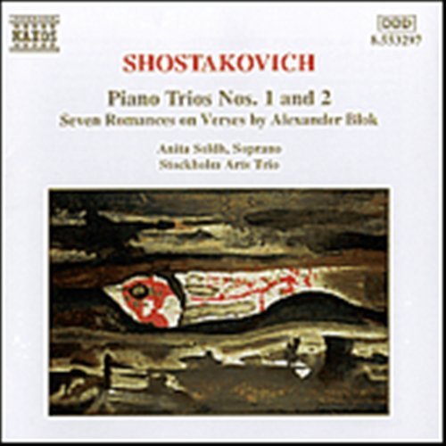 Cover for Shostakovich / Soldh / Stockholm Arts Trio · Piano Trios (CD) (1997)