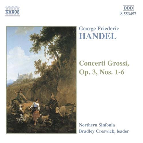 Concerti Grossi Op.3 No.1-6 - G.F. Handel - Muziek - NAXOS - 0730099445726 - 18 mei 2009