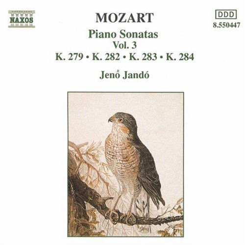 Cover for Mozart / Jando · Piano Sonatas 279, 282-284 (CD) (1994)