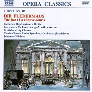 Cover for Strauss,j. / Wildner · Die Fledermaus (CD) (1994)