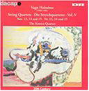 HOLMBOE:String Quartets *s* - Kontra Quartet - Musik - Dacapo - 0730099982726 - 20. september 1999