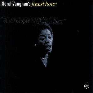 Cover for Sarah Vaughan · Sarah Vaughan's Finest Hour (CD) (2000)
