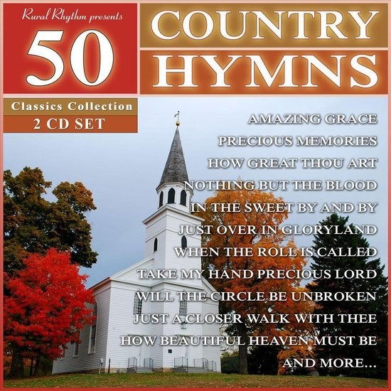 Cover for 50 Country Hymns (CD) (2020)