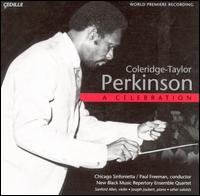 Cover for Coleridgetaylor Perkinson · A Celebration (CD) (2010)