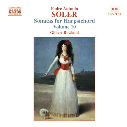 Sonatas for Harpsichord 10 - Soler / Rowland - Musik - NAXOS - 0747313213726 - 20 januari 2004