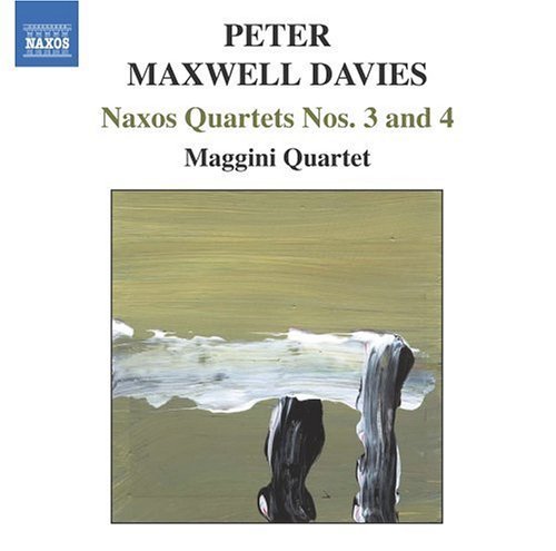 Cover for Maxwell Davies / Maggini Quartet · Naxos Quartets 3 &amp; 4 (CD) (2005)
