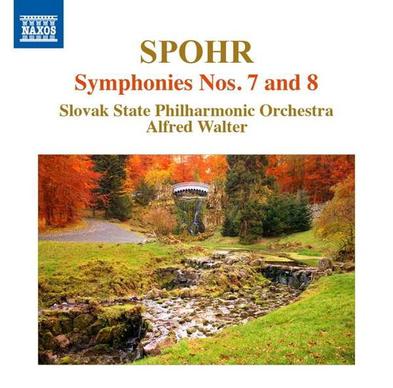 Spohrsymphonies 7 8 - Slovak State Po & Walter - Musiikki - NAXOS - 0747313552726 - perjantai 10. helmikuuta 2017