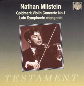 Cover for Milstein Nathan · Violin Concerto 1 Testament Klassisk (CD) (2000)