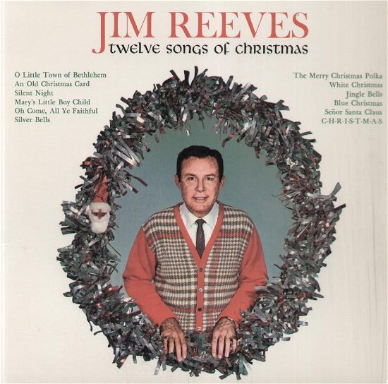 Cover for Jim Reeves · 12 Songs Of Christmas (CD) (1990)