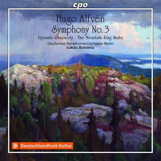 Cover for Dso Berlin / Borowicz · Hugo Alfven: Complete Symphonies. Vol. 2 - Symphony No. 3 / Uppsala Rhapsody / The Mountain King Suite (CD) (2019)