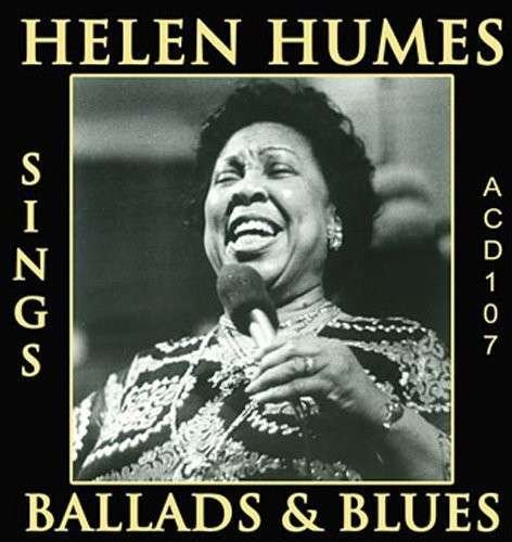 Cover for Helen Humes · Sings Ballads &amp; Blues (CD) (2014)
