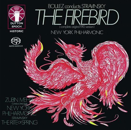 Cover for Boulez / Mehta / New York Philharmonic · Stravinsky: The Firebird &amp; The Rite Of Spring (CD) (2020)