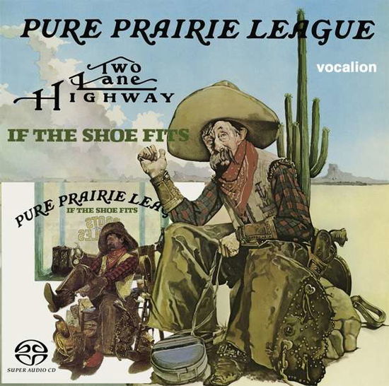 Cover for Pure Prairie League · Two Lane Highway &amp; If The Shoe Fits (CD) (2017)