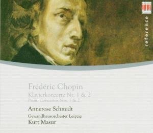 Cover for Chopin / Schmidt / Masur · Piano Concertos No 1 &amp; 2 (CD) (2008)