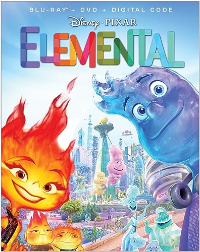 Cover for Elemental (Blu-ray) (2023)