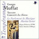 Cover for Muffat / Gester · Toccati &amp; Concerti Da Chiesa (CD) (1998)