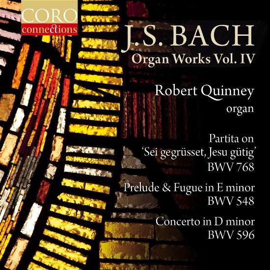 Cover for Robert Quinney · Bach / Organ Works - Vol 4 (CD) (2017)