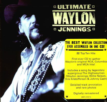 Cover for Waylon Jennings · Ultimate Waylon Jenn (CD) [Remastered edition] (2004)