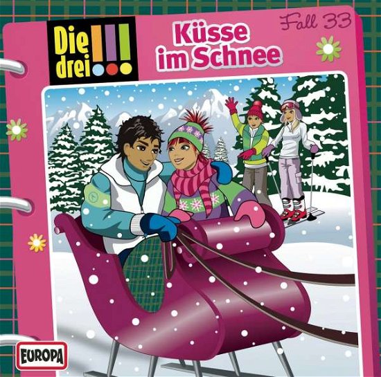 Cover for Die Drei !!! · 033/küsse Im Schnee (CD) (2014)