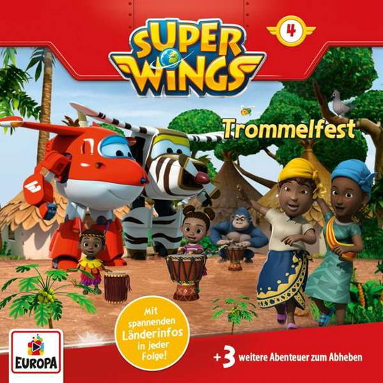 004/trommelfest - Super Wings - Music - EUROPA FM - 0889854670726 - June 8, 2018