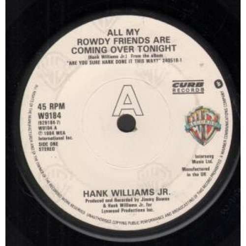 All My Rowdy Friends Are Coming Over: Great - Hank Williams Jr - Música - SONY MUSIC - 0889854823726 - 15 de setembro de 2017