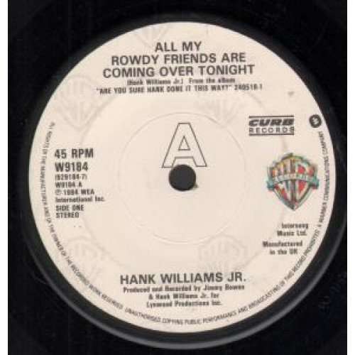 All My Rowdy Friends Are Coming Over: Great - Hank Williams Jr - Musik - SONY MUSIC - 0889854823726 - 15. September 2017