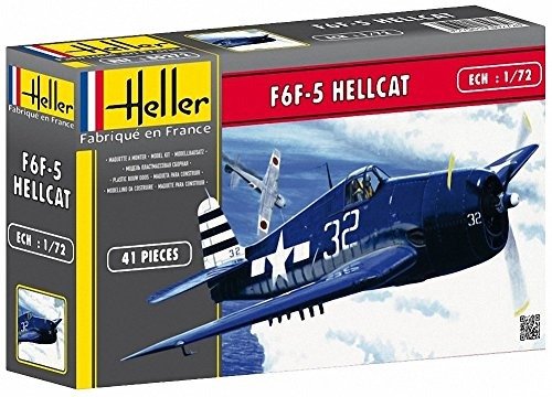 Cover for Heller · 1/72 Grumman F6f-5 Hellcat (Toys)