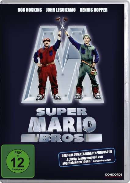 Cover for Bob Hoskins / John Leguizamo · Super Mario Bros. (DVD) (2010)