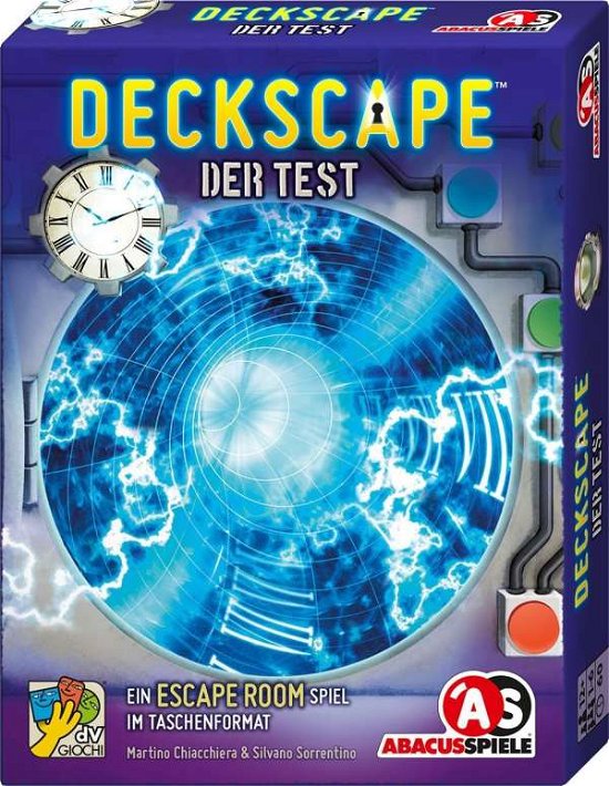 Cover for Abacus Spiele Deckscape - Der Test · Deckscape - Der Test (Toys) (2018)