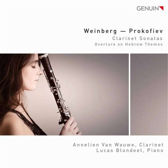 Cover for Weinberg / Prokofiev / Van Wauwe / Blondeel / Laub · Clarinet Sonatas (CD) (2015)