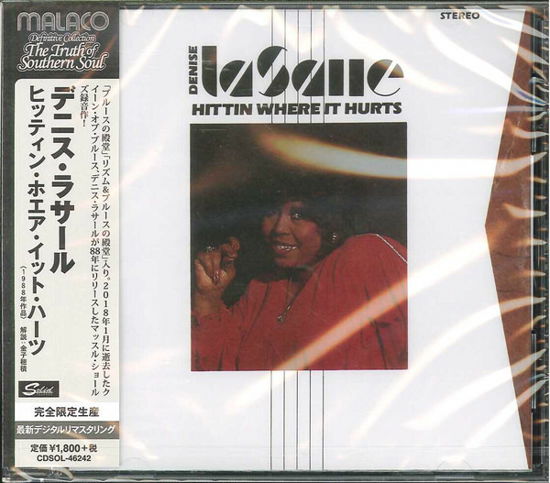 Hittin' Where It Hurts <limited> - Denise Lasalle - Music - SOLID, MALACO - 4526180476726 - March 13, 2019