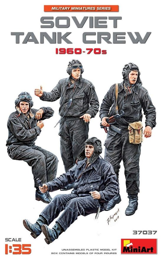 Cover for MiniArt · Soviet Tank Crew 1960-70s (Legetøj)