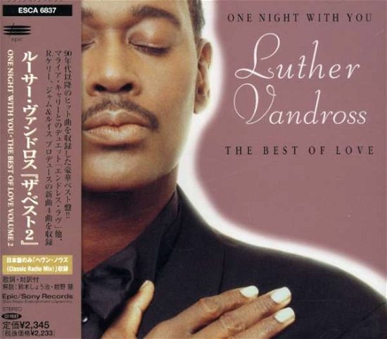 Cover for Luther Vandross · Best of Love 2-one Night with (CD) [Bonus Tracks edition] (1997)