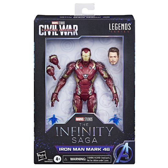 Cover for Hasbro Marvel Legends Captain America Civil War · The Infinity Saga Marvel Legends Actionfigur Iron (Toys) (2023)