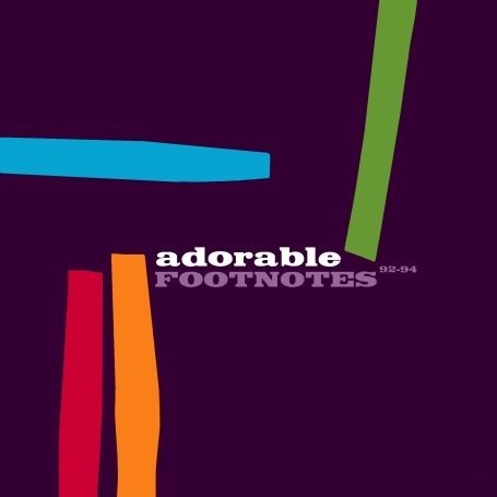 Cover for Adorable · Footnotes / Best Of 92-94 (CD) (2019)