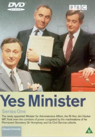 Cover for Yes Minister · Complete Series 1 [Edizione: Regno Unito] (DVD) (2001)