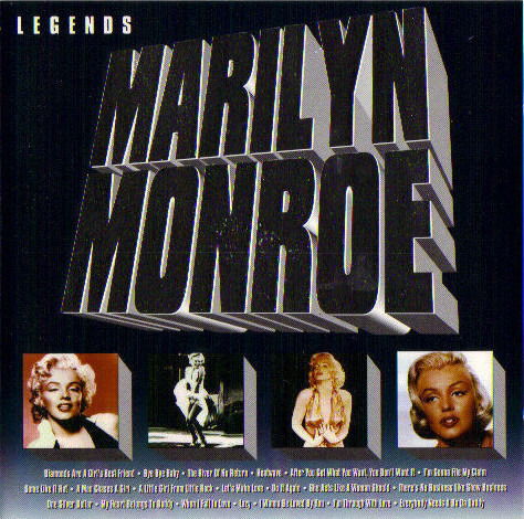 Legends - Marilyn Monroe - Musik - JDC Records - 5018482106726 - 14 november 2017