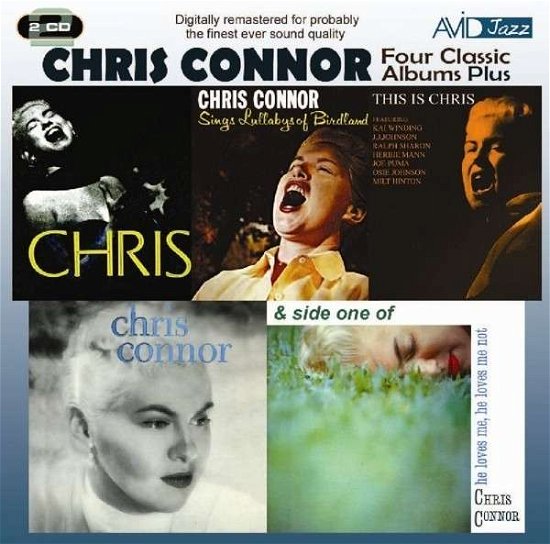 Cover for Chris Connor · Four Classic Albums Plus (Sings Lullabys Of Birdland / Chris / This Is Chris / Chris Connor) (CD) (2013)