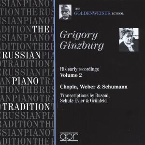 Russian Piano Tradition: Goldenweiser School - Grigory Ginzburg - Musik - APR - 5024709156726 - 13. juli 2010