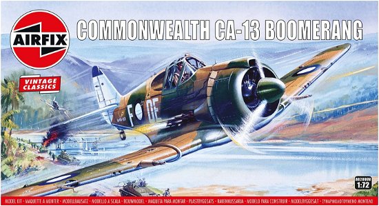 1:72 Commonwealth Ca-13 Boomerang (10/22) * - Airfix - Koopwaar - Airfix-Humbrol - 5055286686726 - 