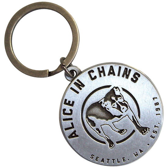 Alice In Chains Keychain: Three-Legged Dog - Alice In Chains - Merchandise -  - 5056737266726 - 