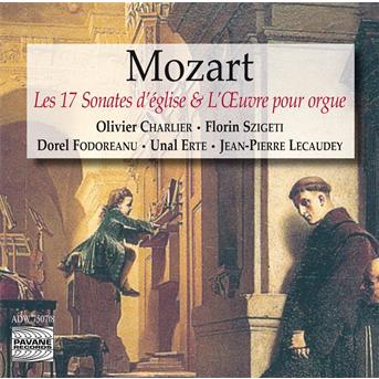 Cover for Wolfgang Amadeus Mozart · 17 Sonates D'eglise &amp; Oeuvre Orgue (CD) (2007)