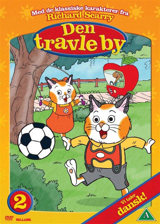Cover for Richard Scarry · Den Travle by 2: Boblemysteriet (DVD) (2014)