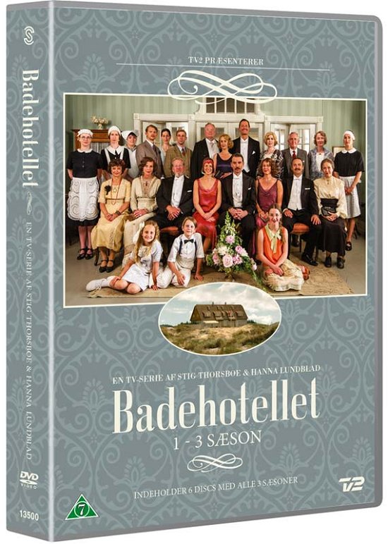 Cover for Badehotellet · 1-3 Sæson (DVD) (2016)