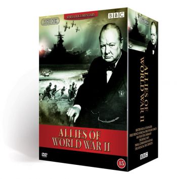 Cover for Allies of world war II (6 dvd box) (DVD) (2024)