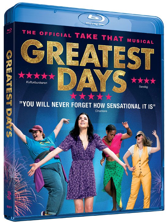 Cover for Greatest Days (Blu-ray) (2023)