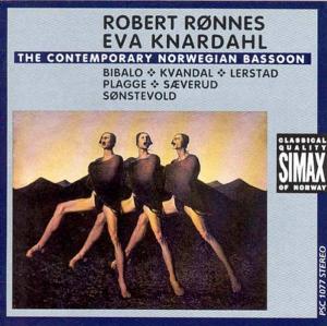 Contemporary Norwegian Bassoon - Bibalo / Kvandal / Lerstad / Knardahl / Ronnes - Música - SIMAX - 7025560107726 - 30 de junio de 1992