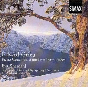 Cover for Grieg / Knardahl / Ltnso / Mikkelsen · Piano Concerto in a Minor / Lyric Pieces (CD) (1995)
