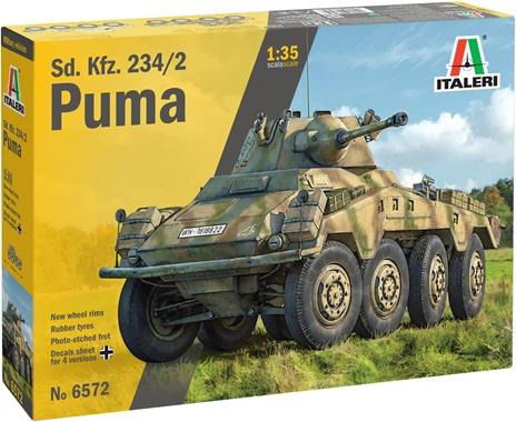 Italeri · 1/35 Sd.kfz. 234/2 Puma (2/22) * (Legetøj)